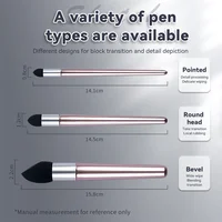 Sketch Pen Brush Artist Blending Pen Washable Rubbing Sponge Wipe Clean Tool Set Reusable Drawing Processing Rendering Eraser 3