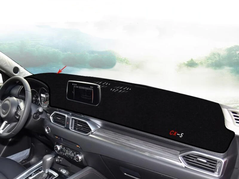 Car Dashboard Cover Car Avoid Light Pad Anti-Dirty Mat Sun Shade Pad For Mazda CX-5 2013 2014 2015