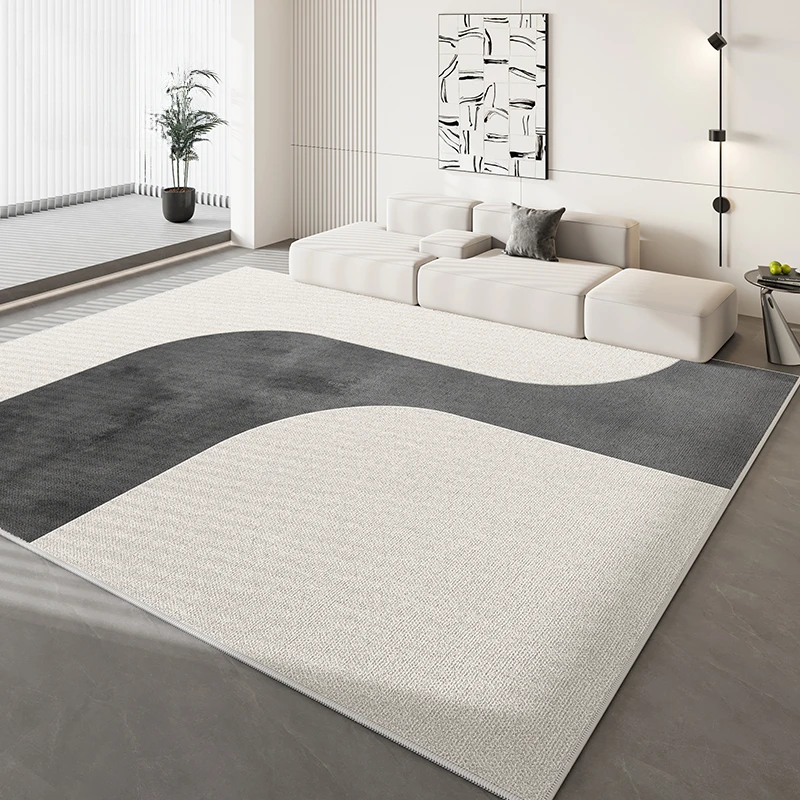 

Light Luxury Living Room Rug Large Area Room Decoration Carpets Bedroom Decoration Bedside Carpet Cloakroom Dressing Table Rugs