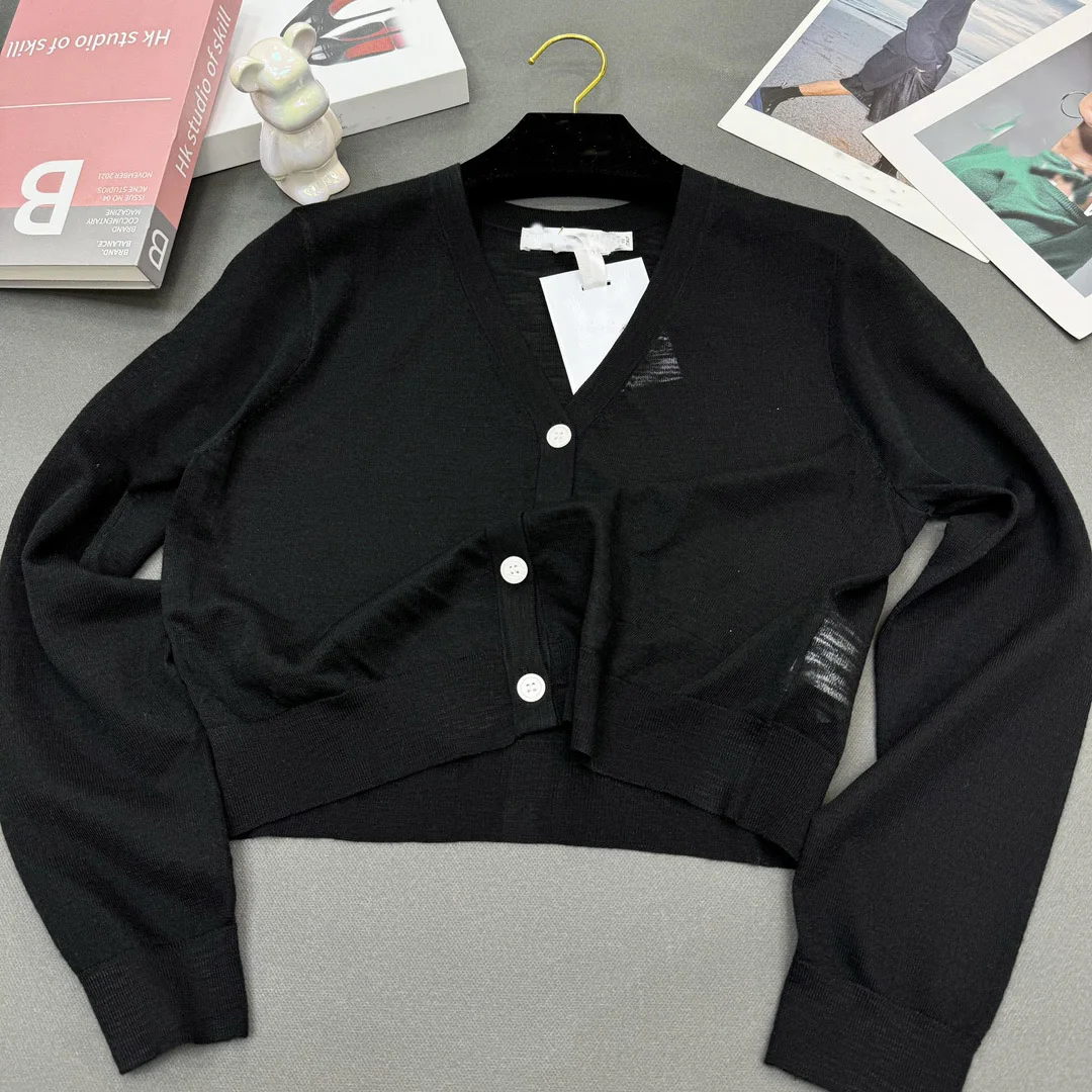 

Deep V Neck High Quality Long Sleeve Short DressNO66