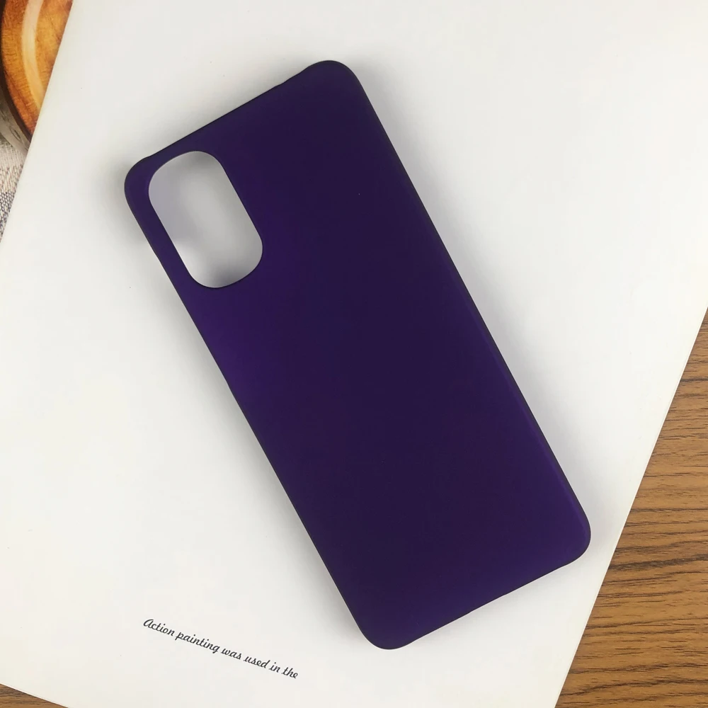 Sleek Frosted Hard Phone Case - Simple Slim Design