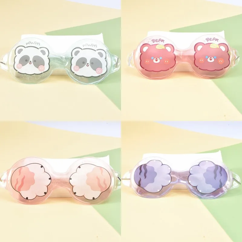 1PC Cooling Ice Eye Masks Hot & Cold Compress Gel Eye Mask Spa Therapy