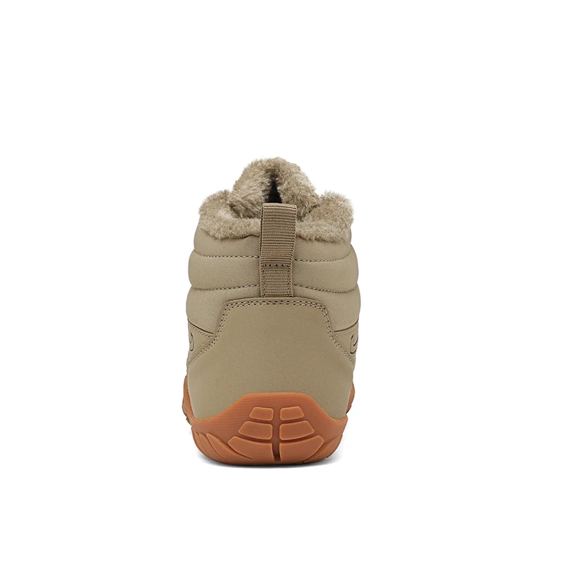 New Winter Boots For Men Snow BareFoot Outdoor Non-slip Warm Fur Casual Sneakers Plus Size Lightweight Ankle Boots Hiking Shoes