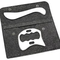 Stainless Steel Gua Sha Massage Tools Muscle Scraper Tool,Graston Tool Set for myofascial Release,Scar Tissue Massager for Back 1