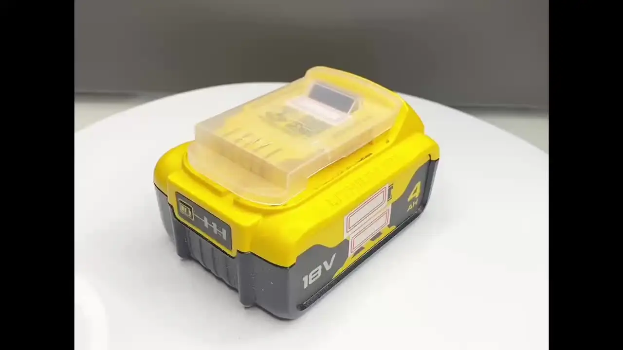 Пылезащитный чехол для литий-ионного аккумулятора Dewalt XR 18 В 20 DCB200 DCB183 DCB206 FlexVolt 60