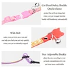 Small Cat Collar Rhinestone Breakaway Shiny Pet Goats Necklace Collier Chain Quick Release Safety Soft Suede Luxury for Kitten 5
