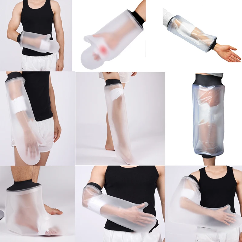 Description Picture 2 of itemShower Cover Child Adult Waterproof Sealed Cast Bandage Protector Wound Fracture Leg Foot Arm Hand Bath Protective Ring Sleeve