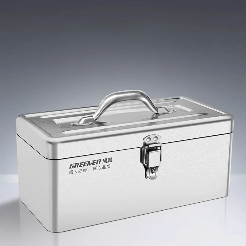 

Professional Mechanic Tool Box Electrician Tool Box Bicycle Accessories Stainless Multi-purpose Case Suitcase Iron Storage Box