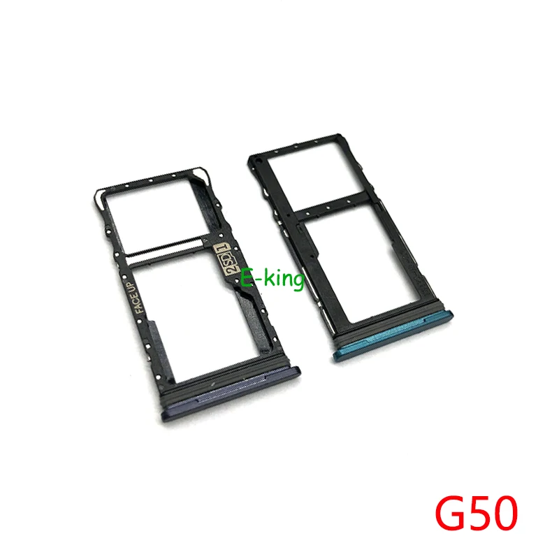 Motorola Moto G60 G60S G50 5G Sim Card Slot Tray Holder Sim Card Reader Socket phone sim tray holder