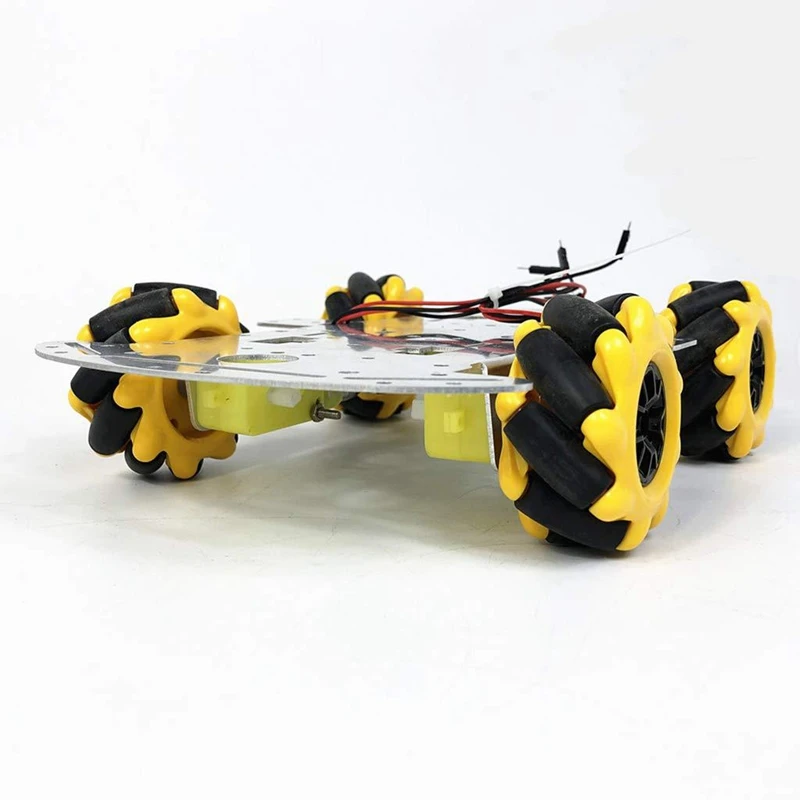 

Умный робот автомобильный комплект четырехколесный умный механический колесный однослойный алюминиевый сплав автомобильное шасси набор для самостоятельной сборки автомобильные аксессуары