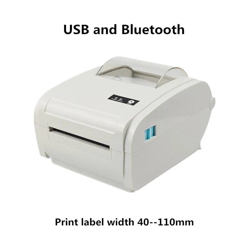 bluetooth pocket printer ZJ9210 Shipping Label 4x6 Inch Express Waybill Sticker Width 40-110mm USB Bluetooth Thermal Barcode Printer for Windows MAC OS pocket sticker printer Printers