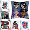 G-Gorillaz Music Pillow Covers Cartoon Sofa Decorative Home Double-sided Printing Short Plush Cute Cushion Cover 1