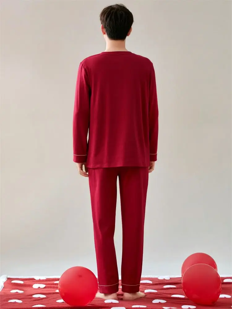 Couple Pijama Winter Man Pajamas Men's Cotton Pajama Man Offer Loungewear New in Men Lingerie Pyjama-sets Nightie The Nightgown