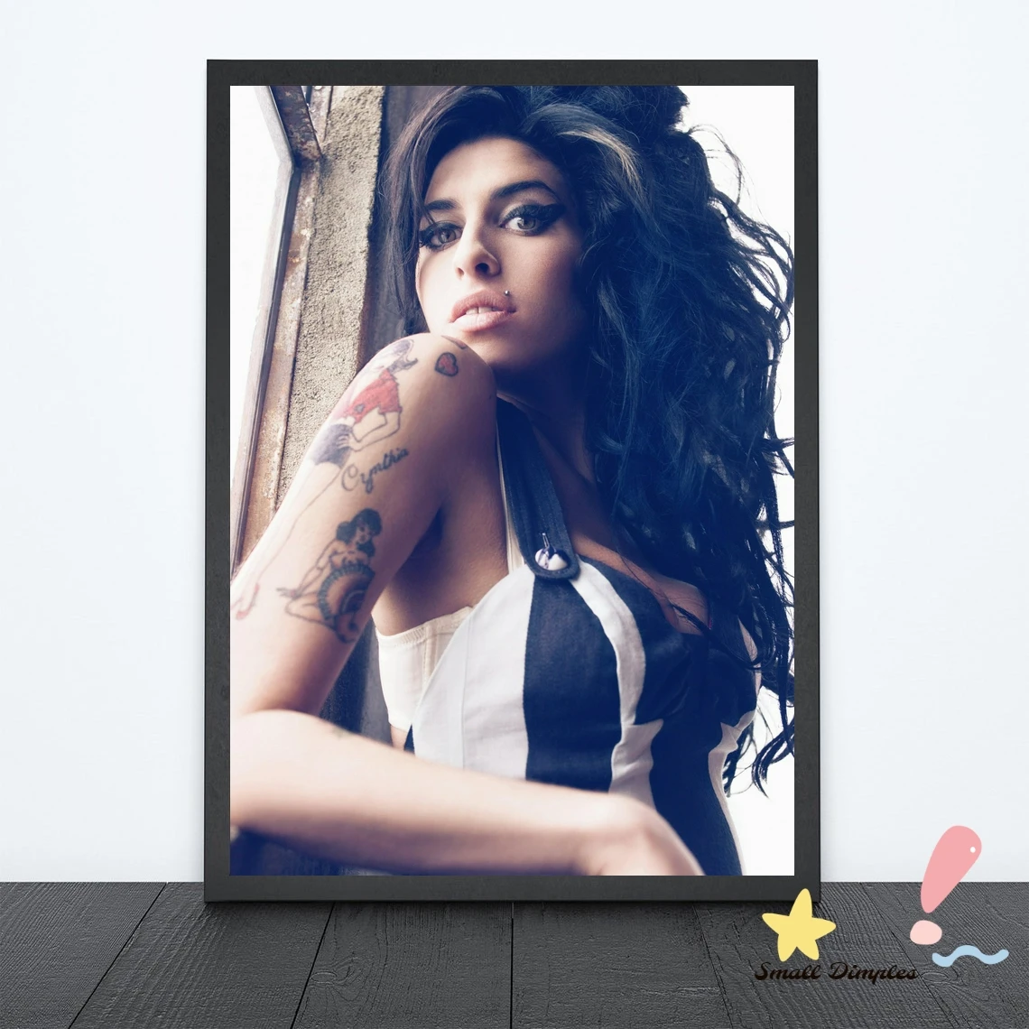 

Музыкальный постер Amy Winehouse, Постер со звездами, холст, Художественная печать, украшение для дома, настенная живопись (без рамки)
