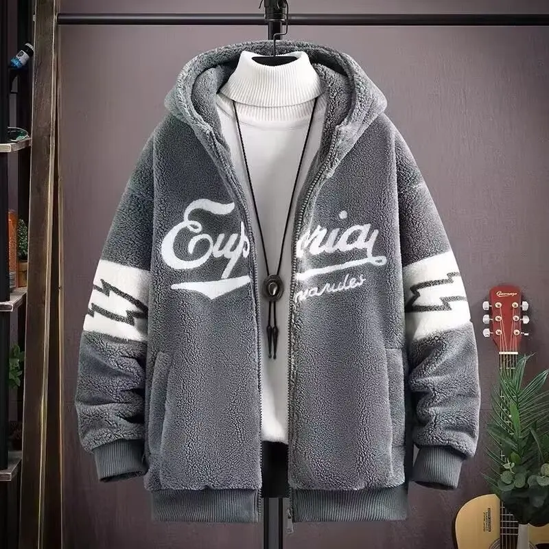 Y017 cashmere coat Gray