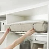 2pcs Foldable Under Bed Bags Large Quilt Storage Bag With Zipper Clothes Blanket Quilt Closet Organizer Box Cabinet Organizer 6