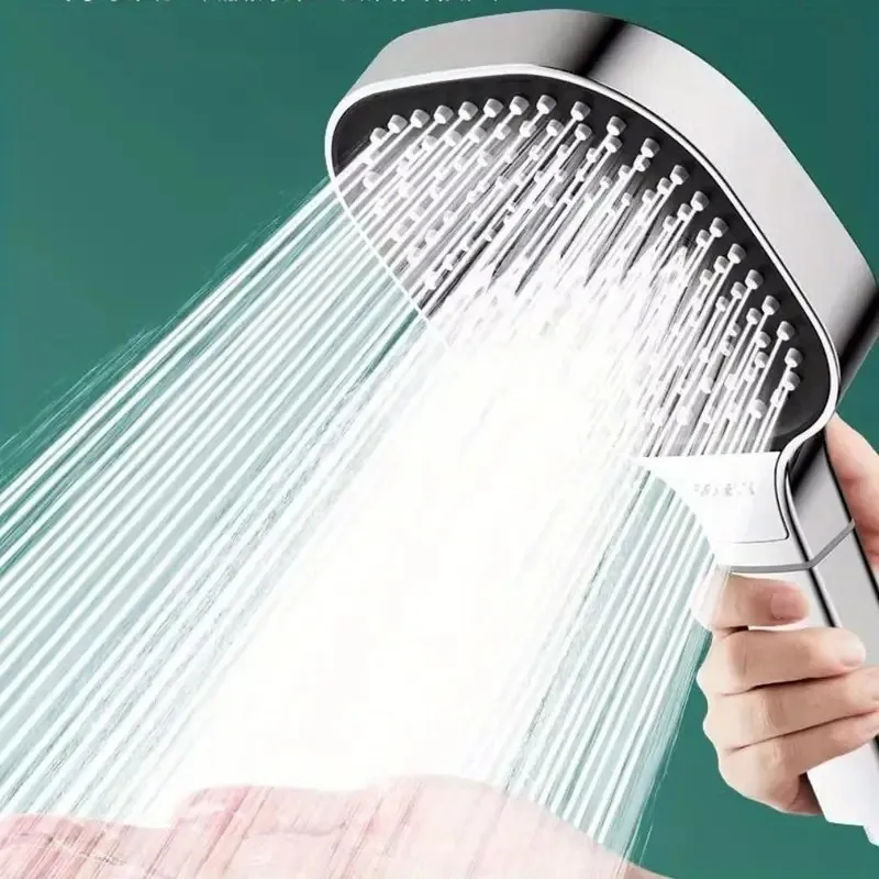High-Pressure Water-Saving Handheld Shower Head with Filter & Massage Function