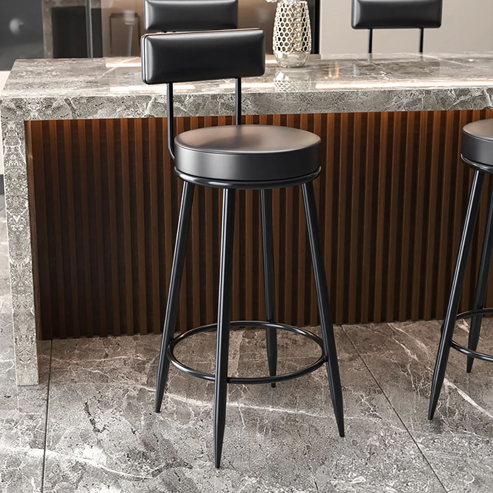 Wrought Iron Bar Chair High Stool Fashion Restaurant Cafe Commercial Furniture