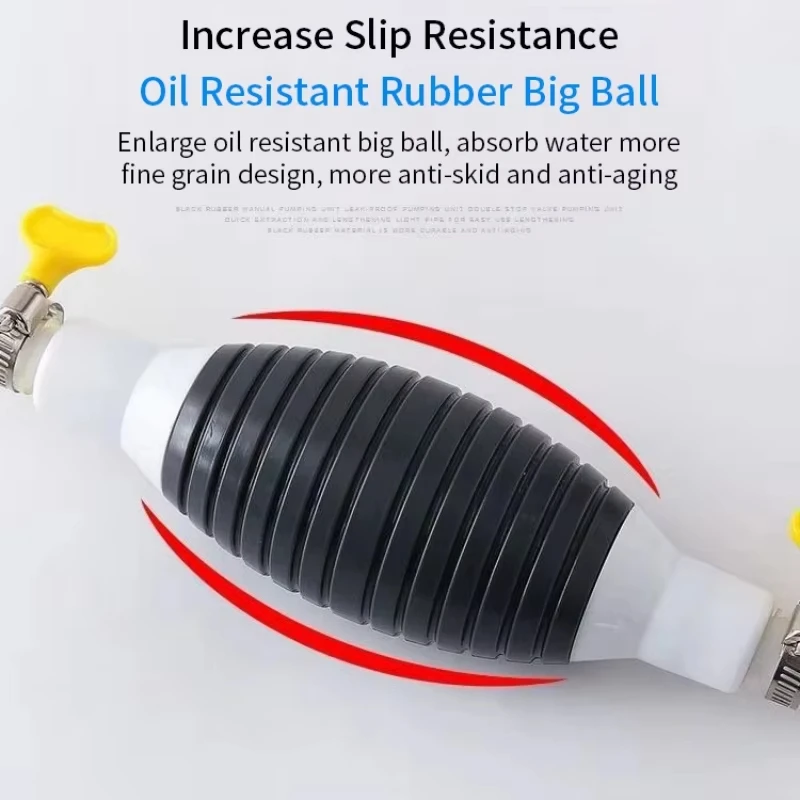 Hand Fuel Pump Car Fuel Tank Sucker Oil Transfer Pump Petrol Diesel Liquid Manual Syphon Saver For Gas Gasoline liquid transfer pump