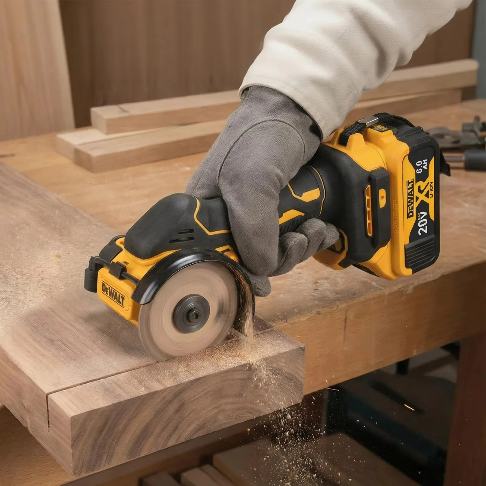🔧 Mini Amoladora Angular Inalámbrica DEWALT 20V