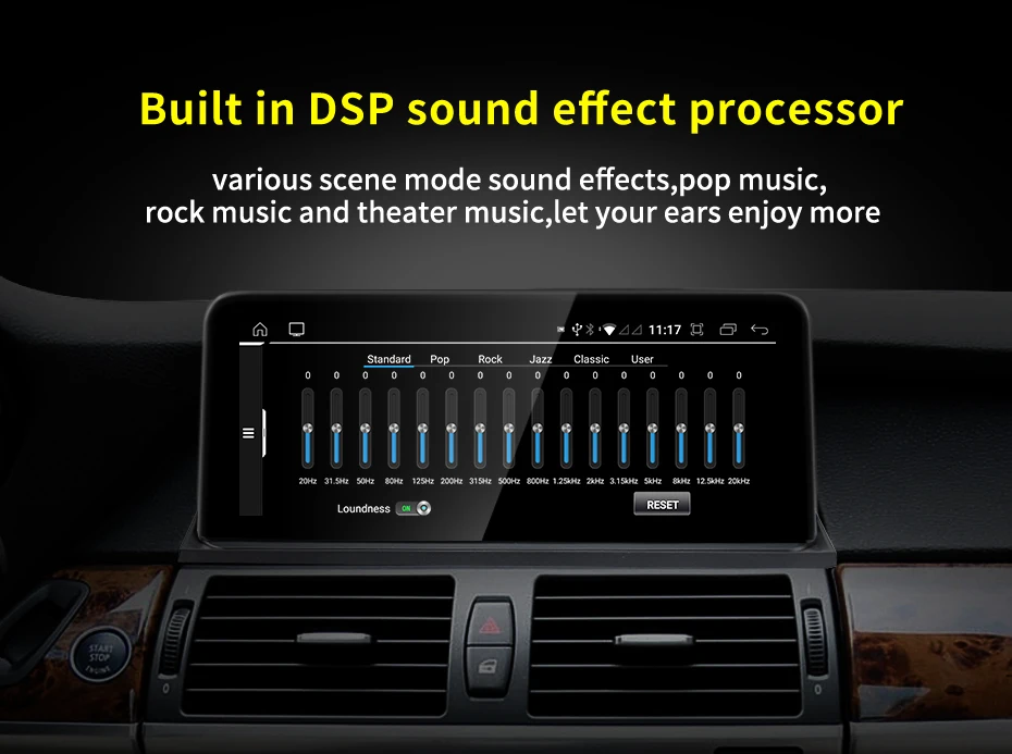 NEW ID8 Qualcomm Snapdragon665 8G 128G Car Video Player Central For BMW X5 X6 E