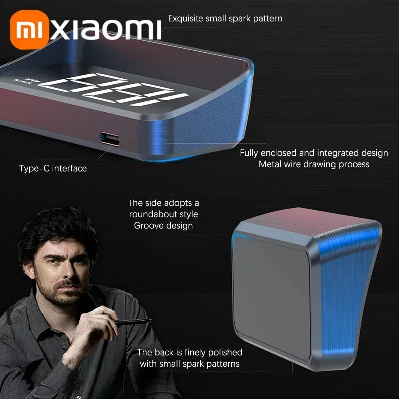 Xiaomi Car Speedometer HUD Head Up Display Digital Speed Meter Windshield Projector Vehicles Truck Auto Electronics Accessories car windshield projector
