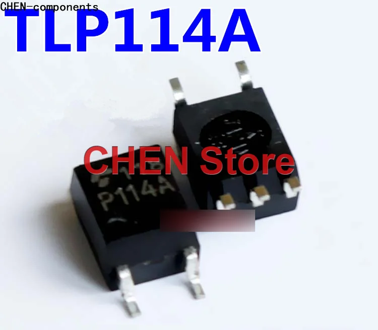 

10 шт. оригинальный TLP114A P114A SMD 5-контактный импортный Оптрон