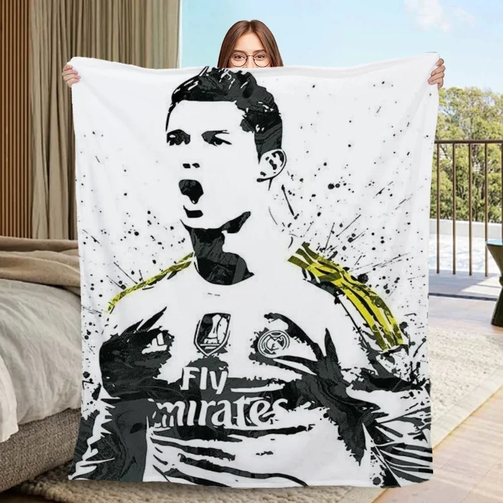 Home Interior Ronaldo Luxury Throw Blanket Fluffy Hairy Blankets for Bed Blanket 150cm X 200cm Sofa Blankets and Throws Cobija 6