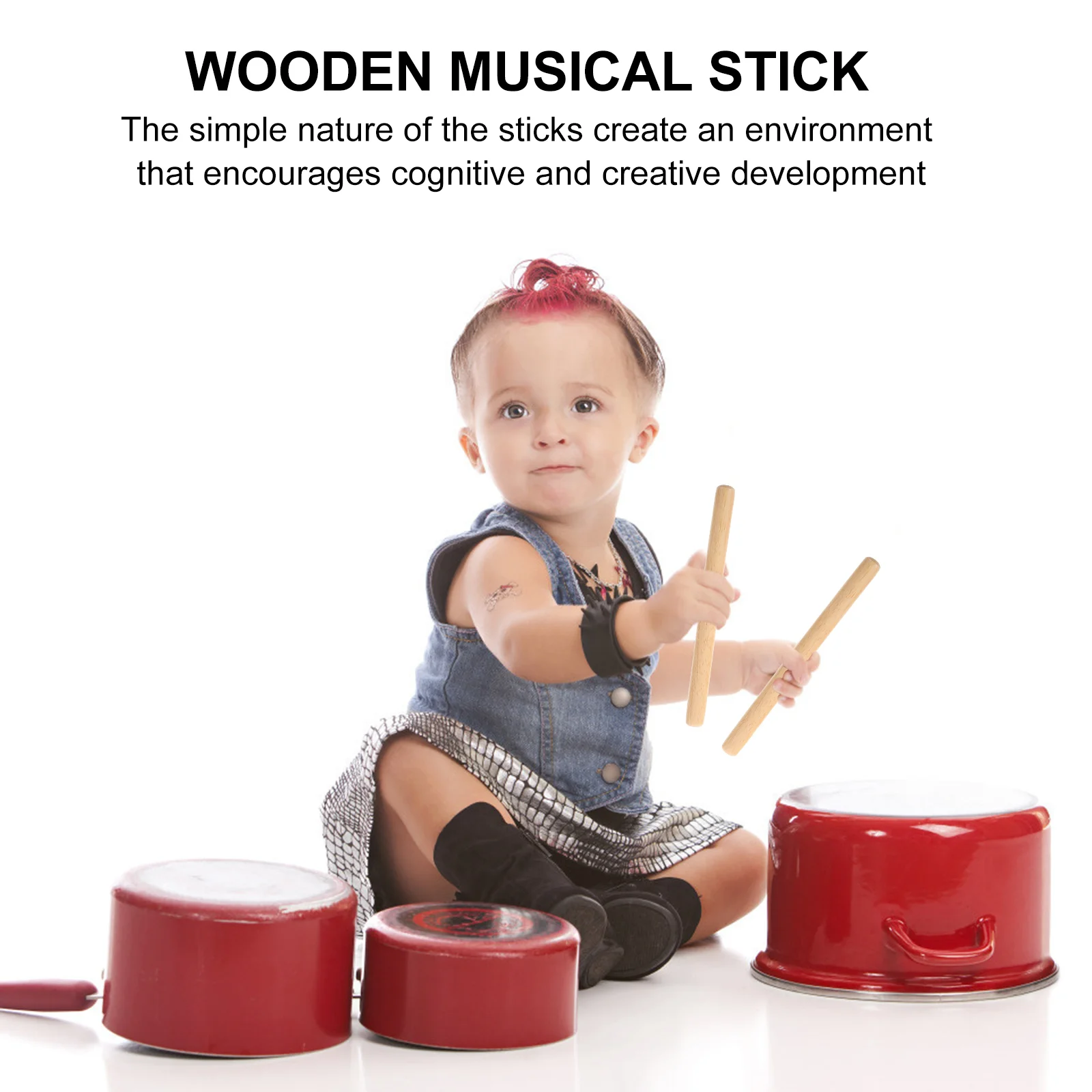 

Instrument Stick Rhythm Accessories Percussion Supplies Wooden Educational Musical Beating Sticks