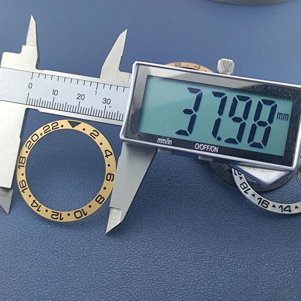 38mm*30.6mm  Aluminum or Ceramic Bezel Insert Replacement of watch accessories parts