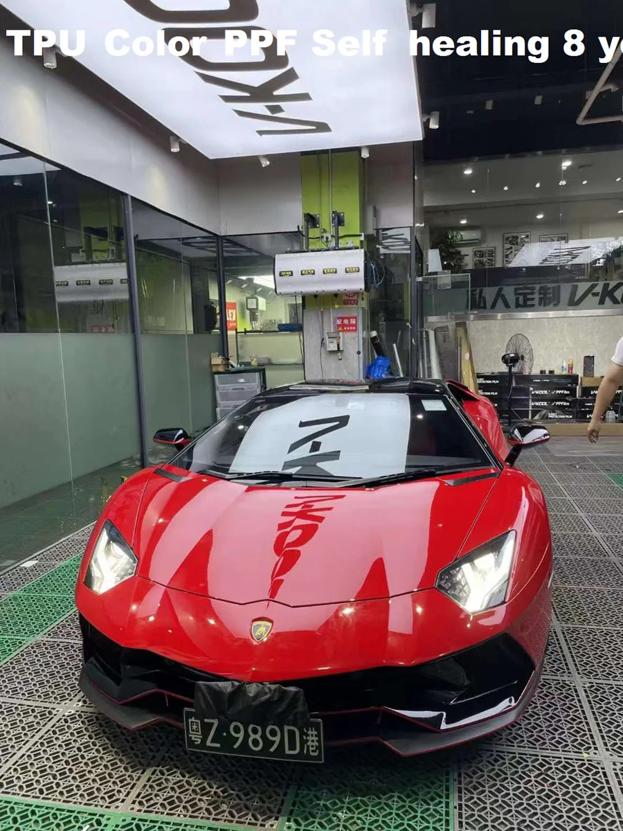 TPU PPF �۷ν� �丮 ���� �ڵ��� ����Ʈ ��ȣ �ʸ�, ���� ���� ����, ũ��: 1.52x15M/��, 5x 49.2ft, 8 ��