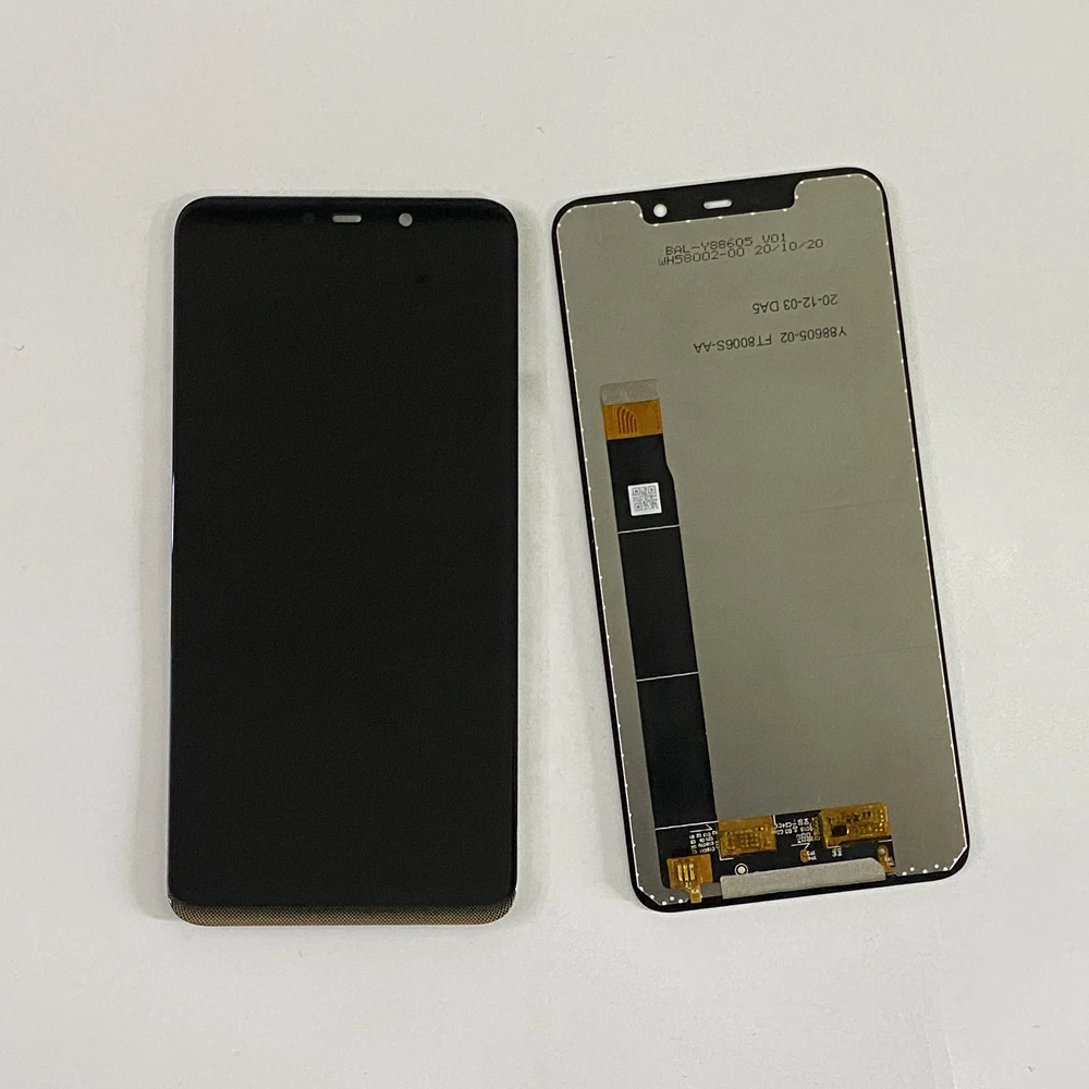 5.86 inches 100% Original For OUKITEL C22 LCD Display Touch Screen For Oukitel C22 LCD Display Screen Digitizer Assembly +Tools