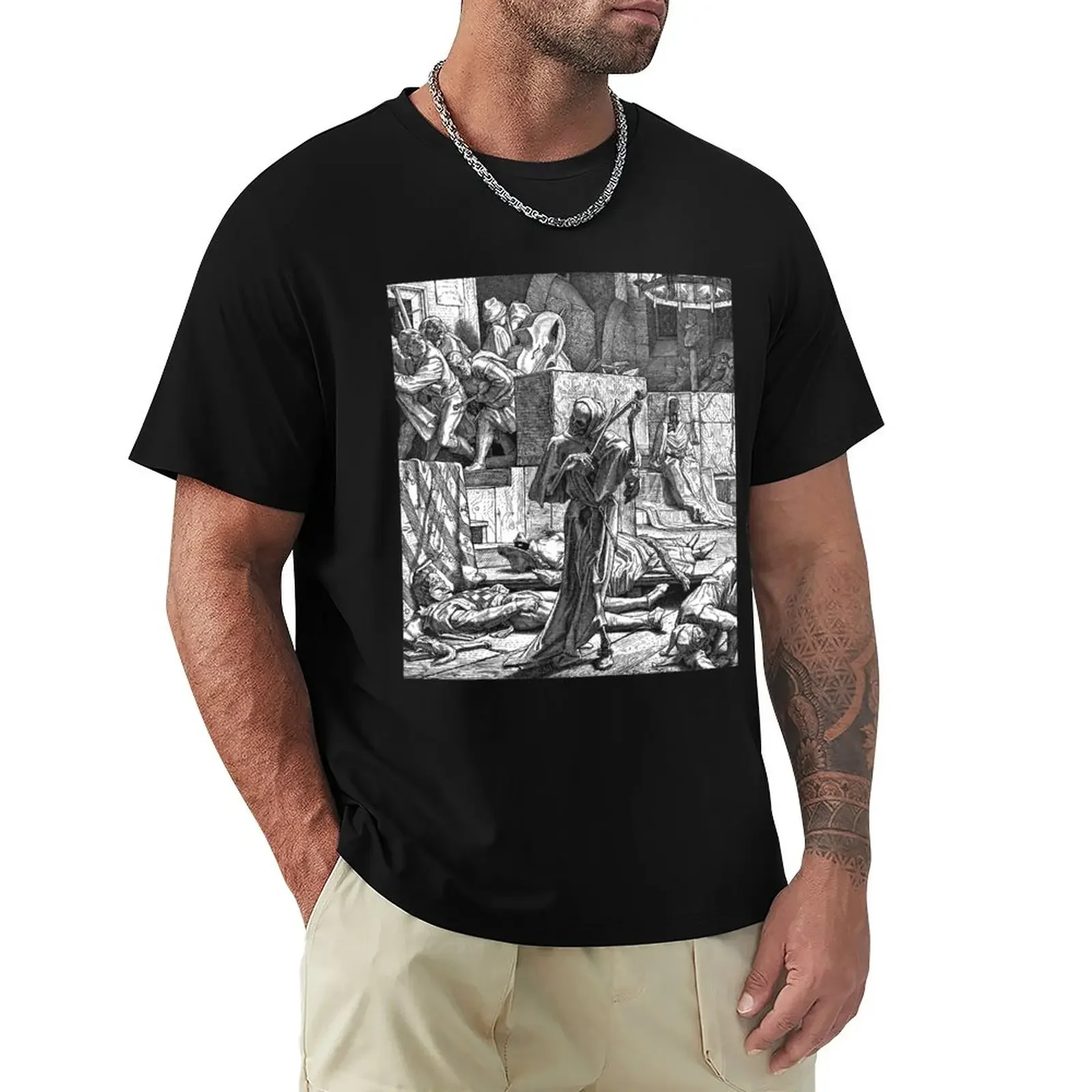 

The Sound of Death T-Shirt plus size tops Aesthetic clothing fruit of the loom mens t shirts