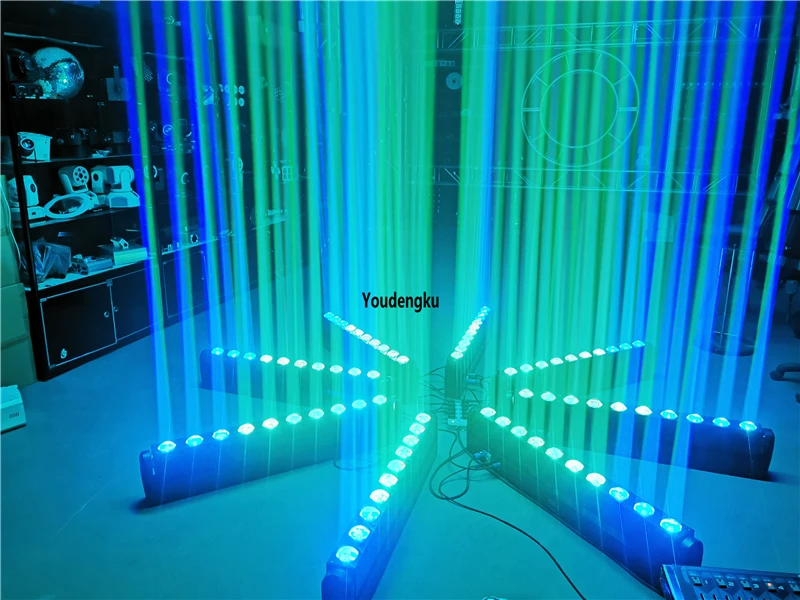 2 pieces 10x40w rgbw dmx led beam moving head bar light Party Dj stage led movin