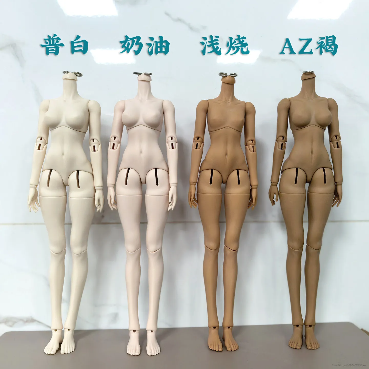 Corpo per Bambola BJD 1/6 BabyBell Special 6, Corpo Femminile Multi-articolato da 28 cm, Compatibile con Teste di Bambole GSC Azone - immagine 2
