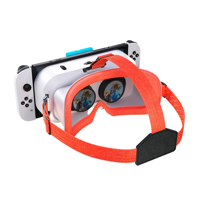 Casque VR conçu pour Nintendo Switch et console OLED Switch, lentille  réglable, réalité virtuelle, expérience de jeu - AliExpress