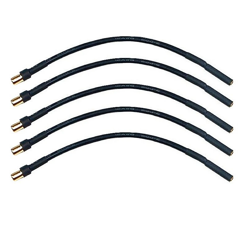 Détail des connecteurs de ligne 12AWG pour drone, montrant le câblage et les longueurs multiples.