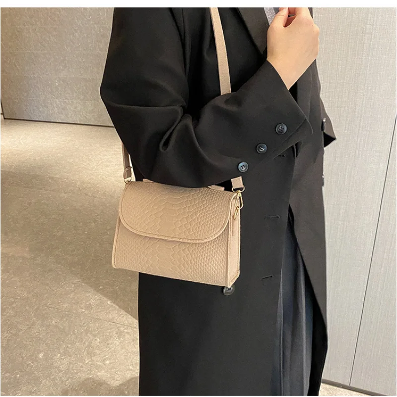 Bolso cruzado de fieltro para mujer, bolso de hombro para mujer, tendencia, 2023_voghion.com