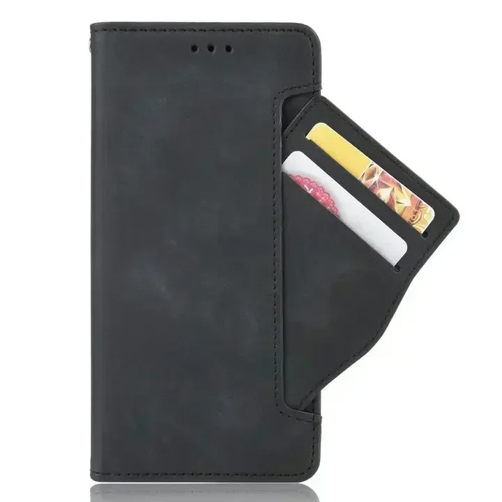 Luxury Wallet Case with Removable Card Pocket - Premium Book-Style Shell