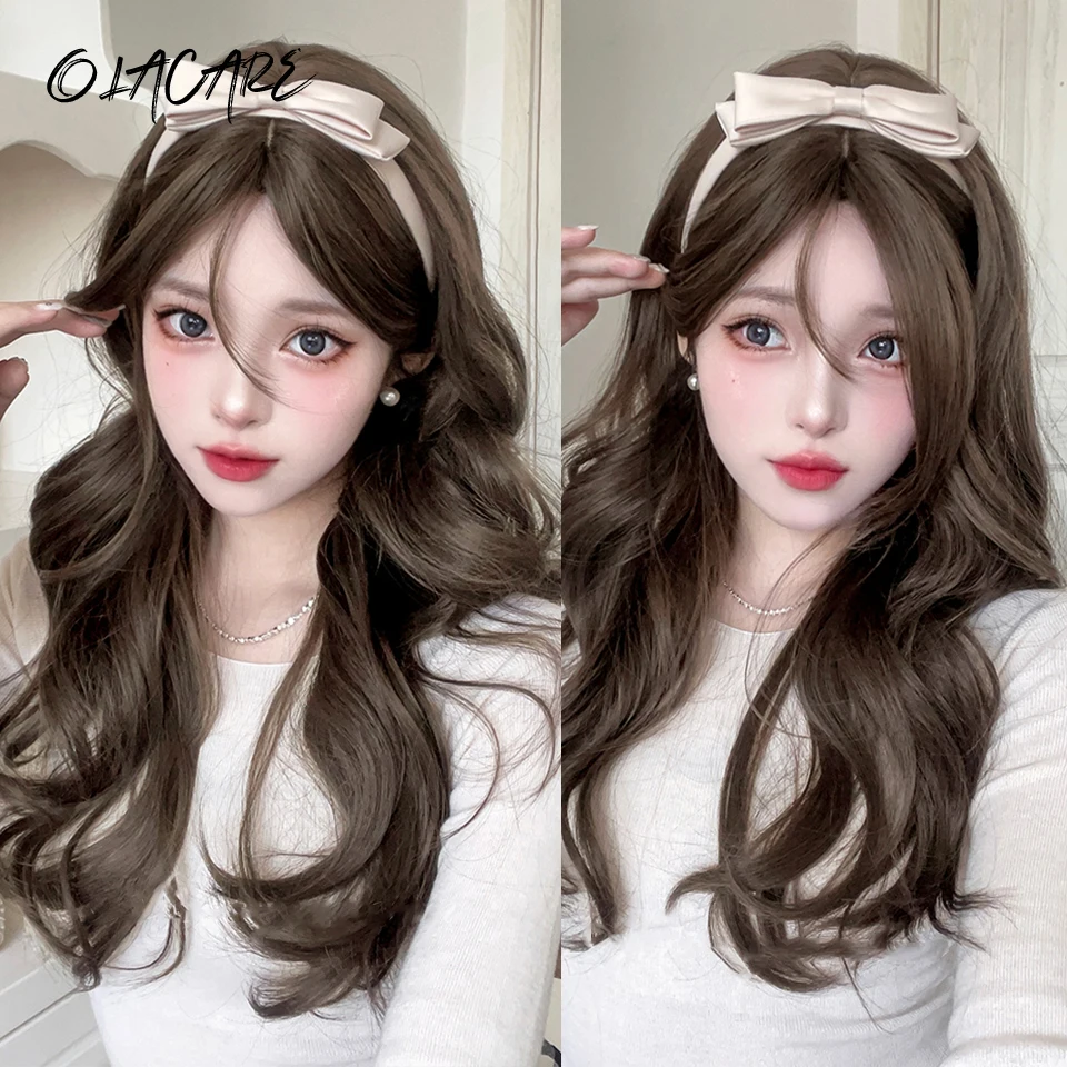 Synthetic Black Long Body Wavy Wig for Women Daily Use