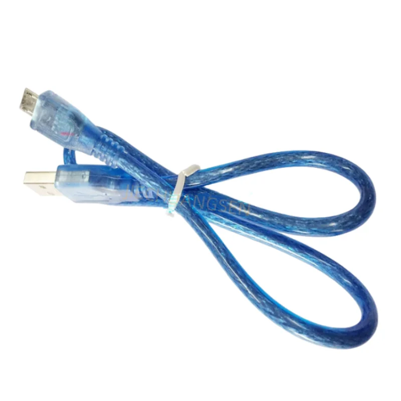 

2PCS/LOT USB Cable Blue Micro USB Data Cable MK5P Mobile Phone Charging Cable Length 30CM/50CM Electronic