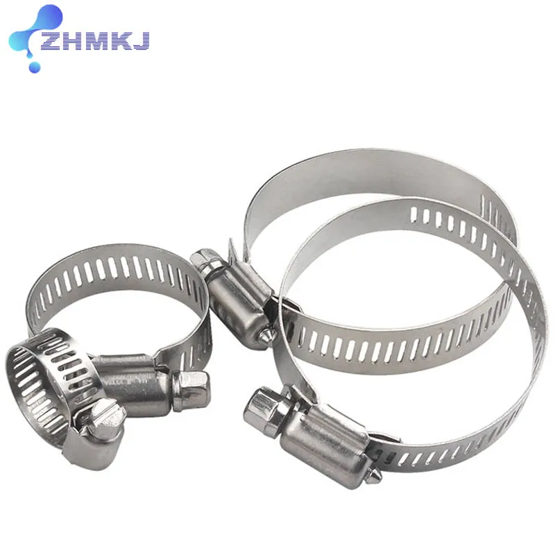 AdjustableStainlessSteelScrewBandHoseClampsGasPipesHoseClamps