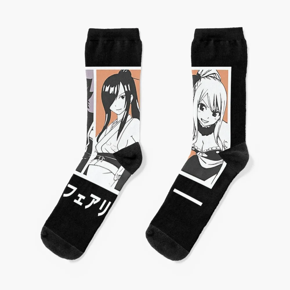 

Fairy T Socks floral socks moving stockings socks Men's Male Socks Women's