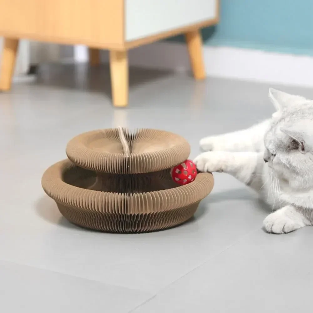 Magic Corrugated Cat Scratcher