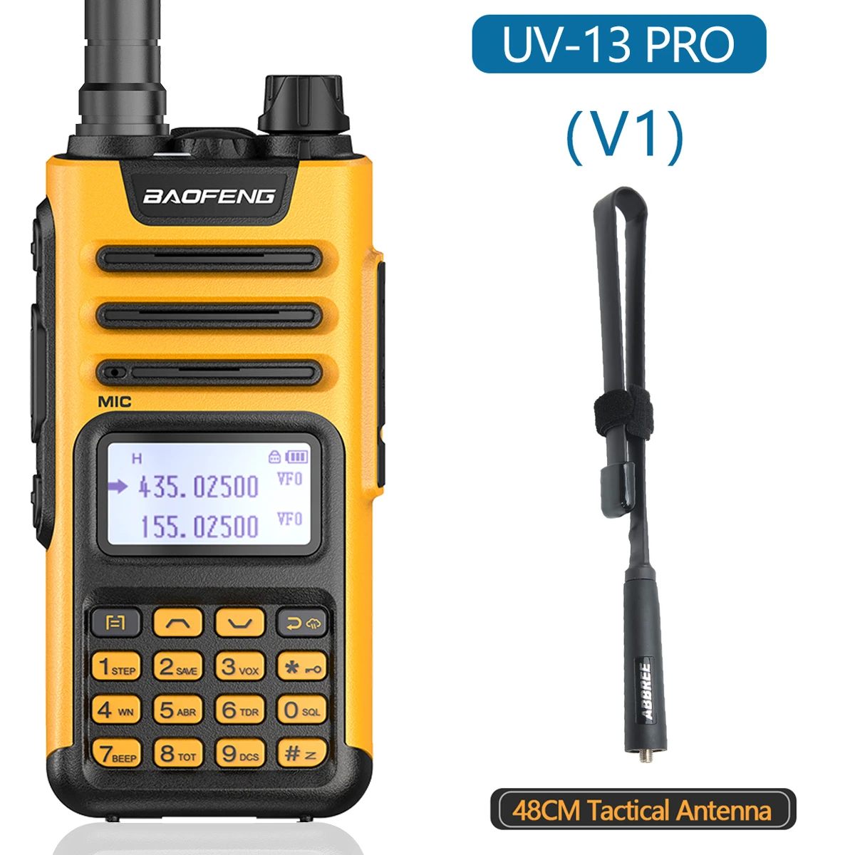 2022 Baofeng UV-13 PRO Walkie Talkie 10W 8800mAh Type-C USB Dual Band Transceiver Ham Radio UV-10R 13PRO Amateur CB Radio UV-5R walkie talkie 10 km Walkie Talkie