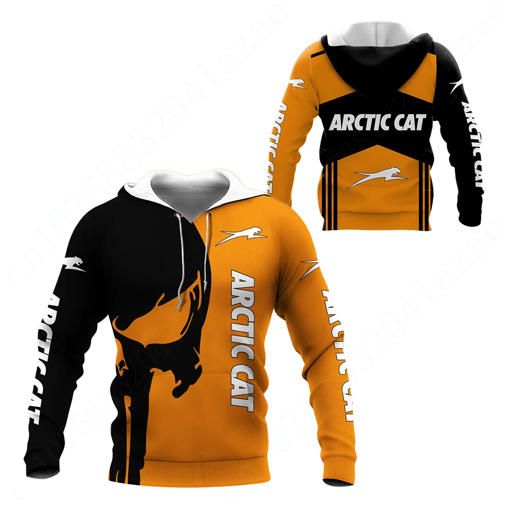 

Arctic Cat Oversize Zip Hoodies Unisex Clothing Harajuku Sweatshirt Casual 3D Printing Pullover Top Anime Hoodies For Men Women