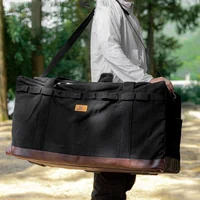 120L Outdoor Camping Storage Bag Large Capacity Picnic Bag Cooker Stove Canvas Storage Bag 2