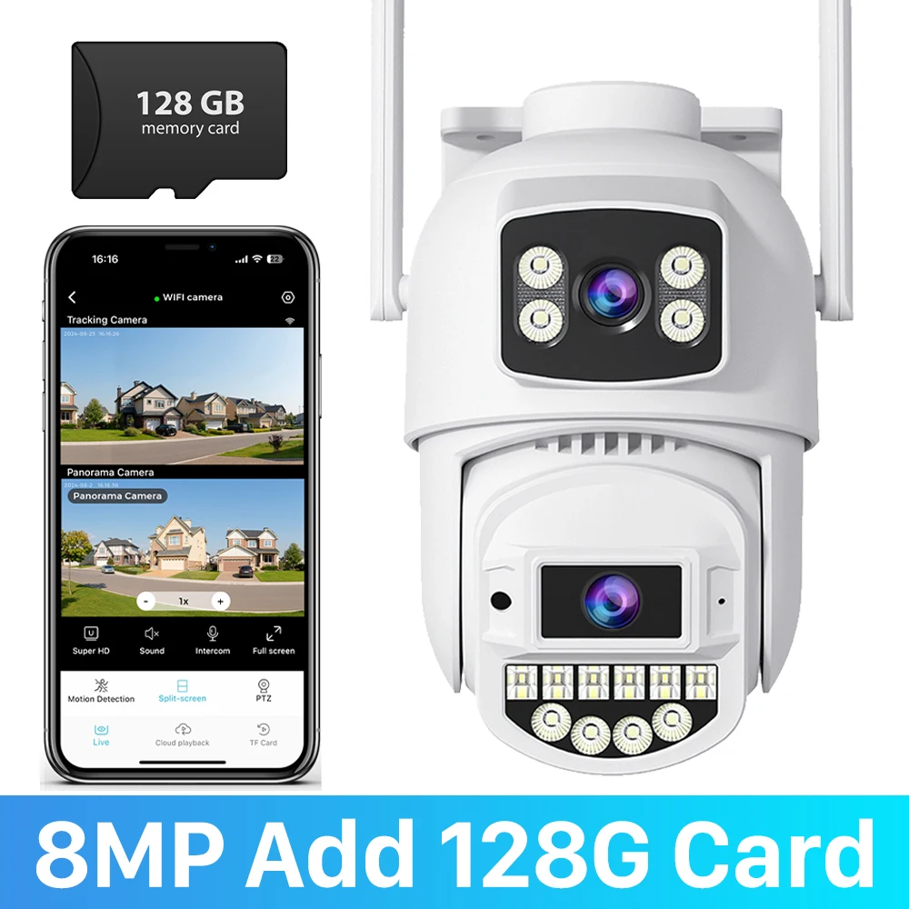 8MP Add 128G Card