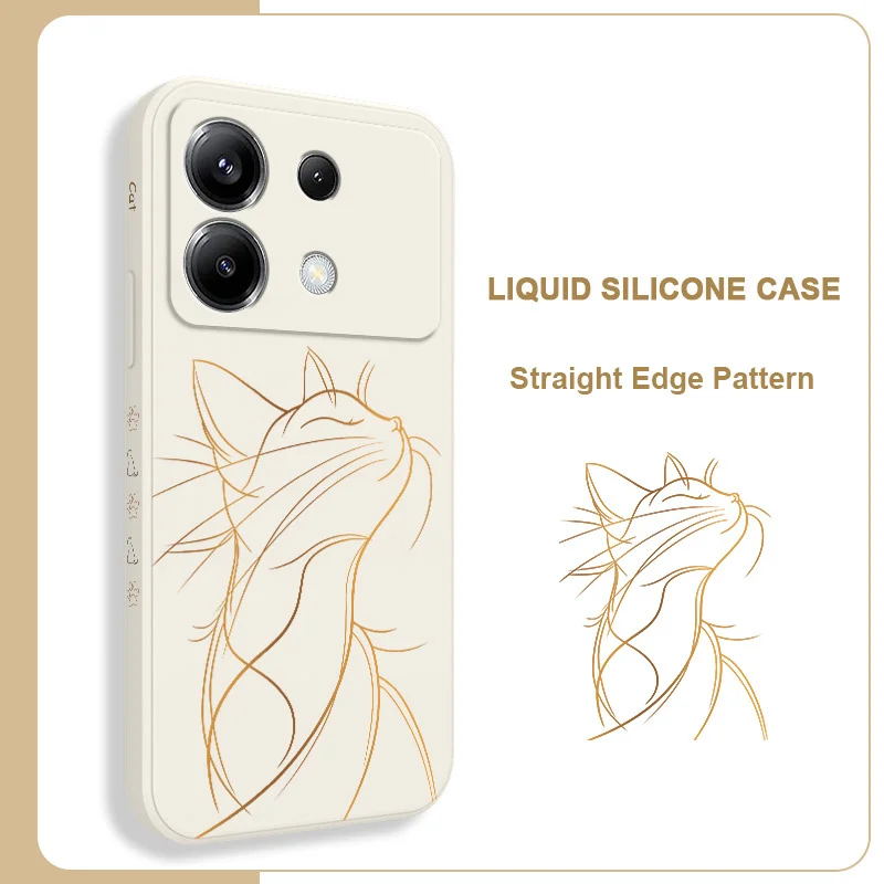 Proud Cat Silicone Phone Case Cover