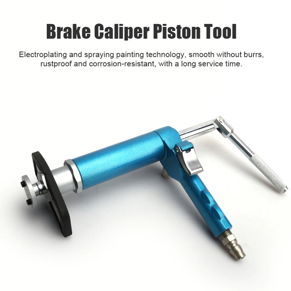 Compressore Pneumatico per Pistoni Freno, Utensile a Pressione per Sostituzione Pastiglie Freno a Disco Auto, Riparazione e Manutenzione in Garage - immagine 6